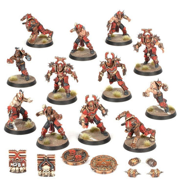 Warhammer: Khorne Blood Bowl Team Skull-tribe Slaughterers