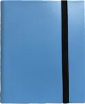 Generic 9-Pocket Light Blue Binder (with strap)