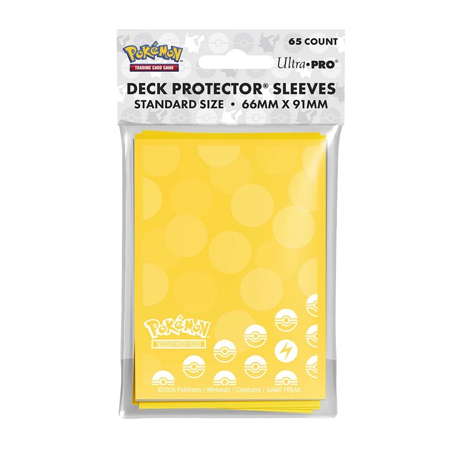 Ultra Pro: Pokemon: Sleeves: Energy: Lightning (65ct)