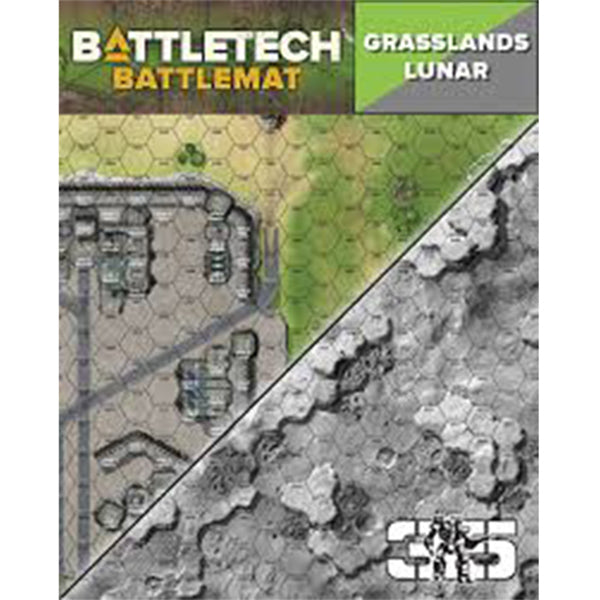 BattleTech: Battle Mat: Grasslands Lunar