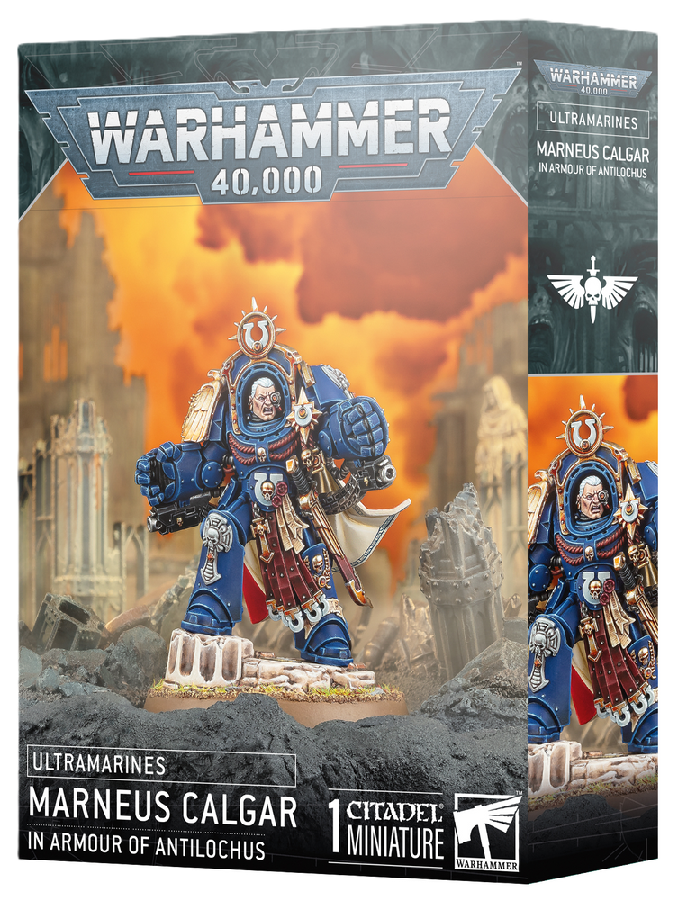 Warhammer: 40K: Marneus Calgar in Armour of Antilochus