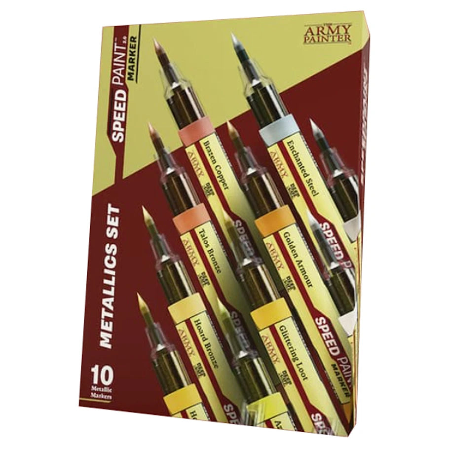 Army Painter: Speedpaint Marker: Metallics Set