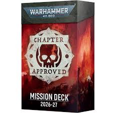 Warhammer: 40K: Chapter Approved 2026-27 Mission Deck