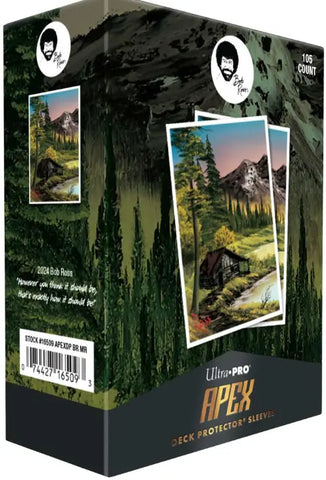 Ultra PRO APEX Sleeves Bob Ross Mountain Retreat