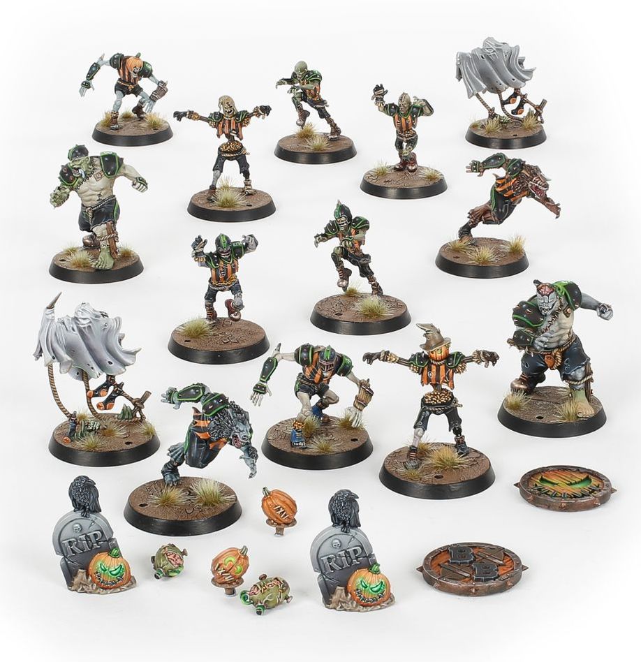 Warhammer: Necromantic Horror Blood Bowl Team The Wolfenburg Crypt-stealers