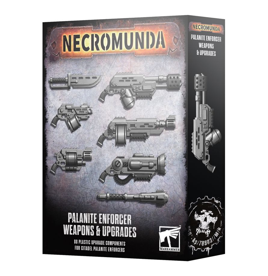 Warhammer: Necromunda: Palanite Enforcer Weapons & Upgrades