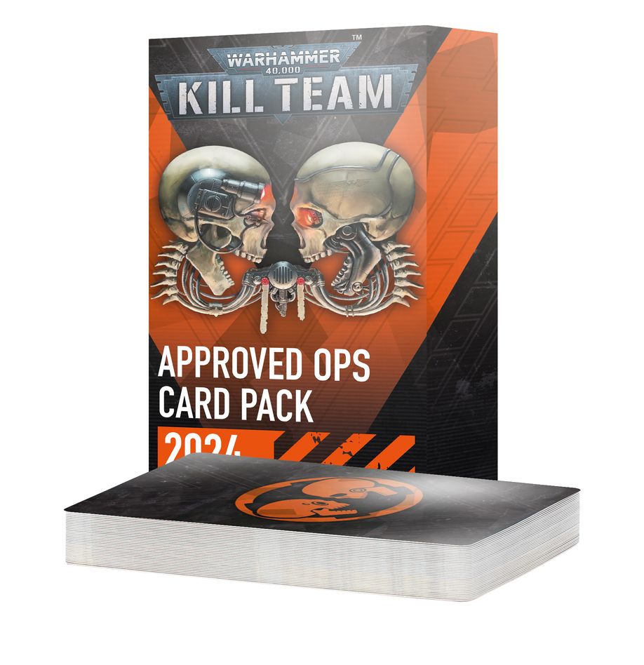 Warhammer 40k Kill Team Approved Operations Card Pack 2024