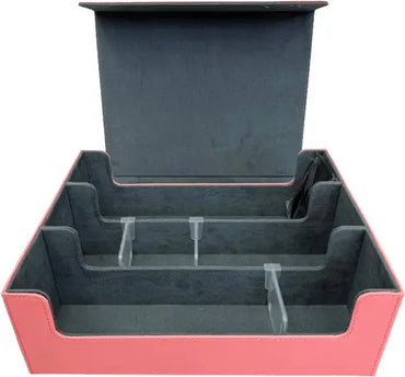 1800 Count 3-Row Deck Box Pink/Grey