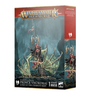 Warhammer: Age of Sigmar: Soulblight Gravelords: Prince Vhordrai, Lord of the Crimson Keep/Revenant Draconith