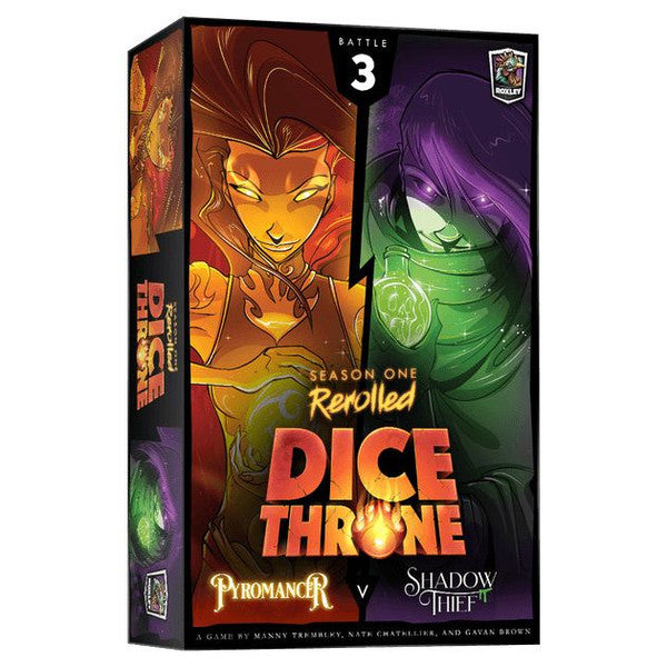 Dice Throne S1R Pyroman v Shadow Thief
