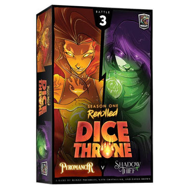 Dice Throne S1R Pyroman v Shadow Thief