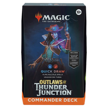 Quick Draw Outlaws Of Thunder Junction Commander Deck