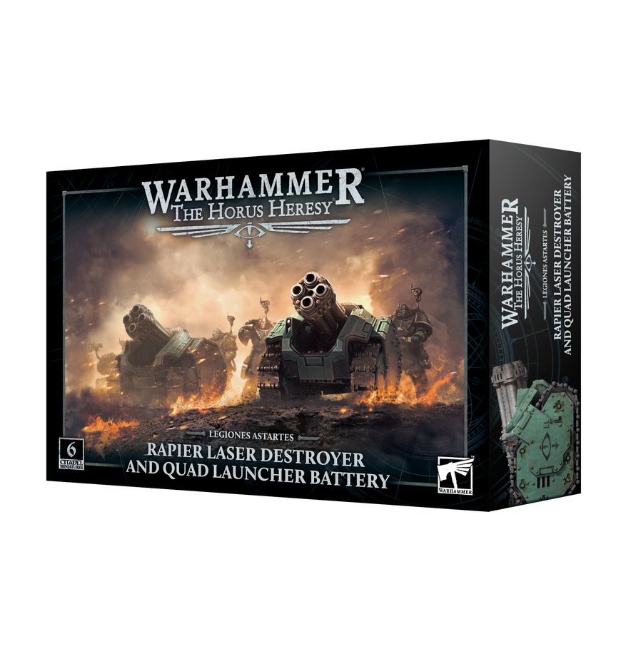Warhammer: The Horus Hersey: Rapier Laser Destroyer And Quad Launcher Battery