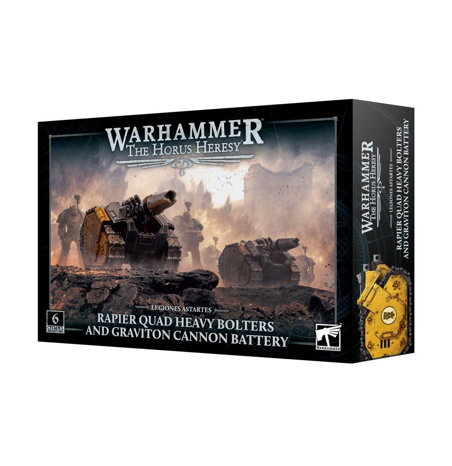 Warhammer: The Horus Hersey: Rapier Quad Heavy Bolters and Graviton Cannon Battery