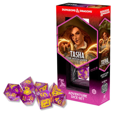 D&D Adventure Dice Tasha The Witch Queen Sharp-edged