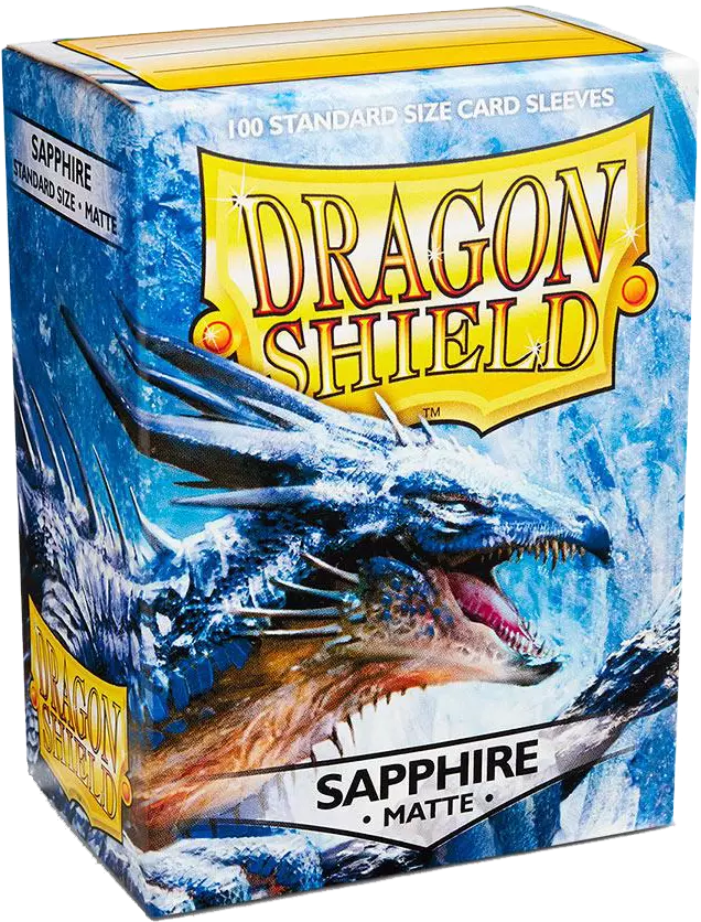 Dragon Shield Matte 100 Standard Sleeves Sapphire