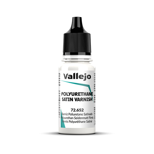 Varnish: Polyurethane Satin Varnish, 18 ml