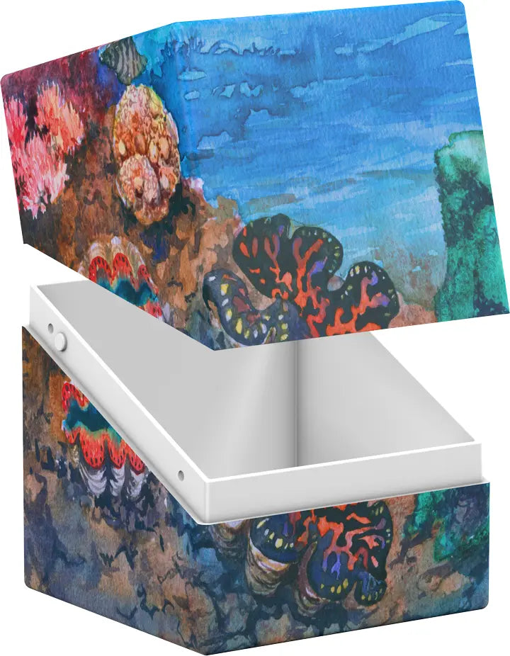 Ultimate Guard Deck Case Boulder 100+ Return to Earth Coral Places Seablue Hush
