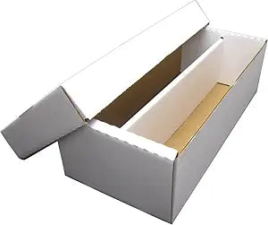 BCW White Storage Box 1600 Count (Shoe Box)