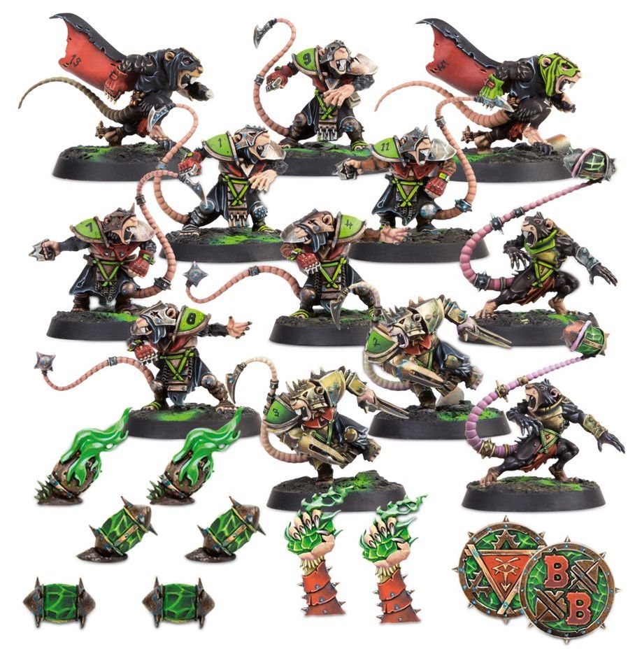 Blood Bowl Team Skaven Skavenblight Sramblers