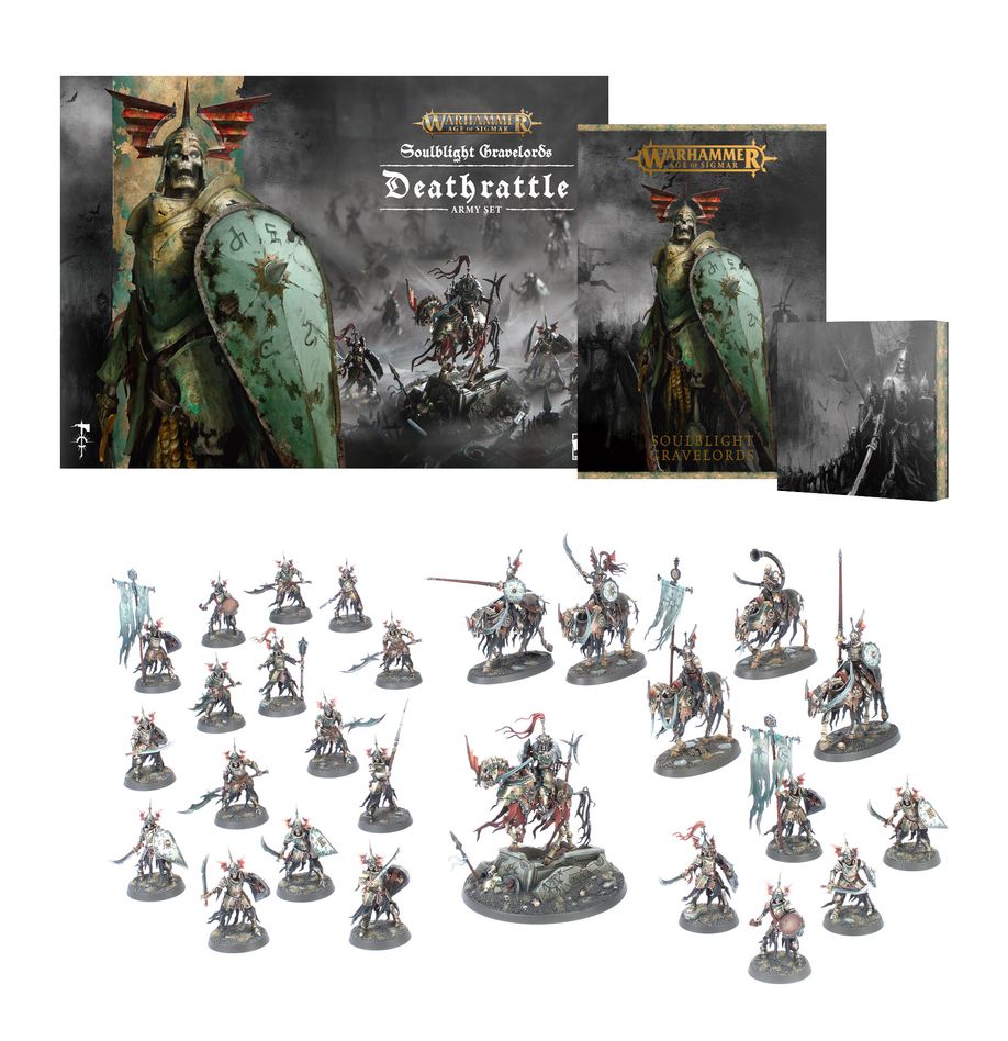 Warhammer Age of Sigmar Soulblight Gravelords: Deathrattle Army Set