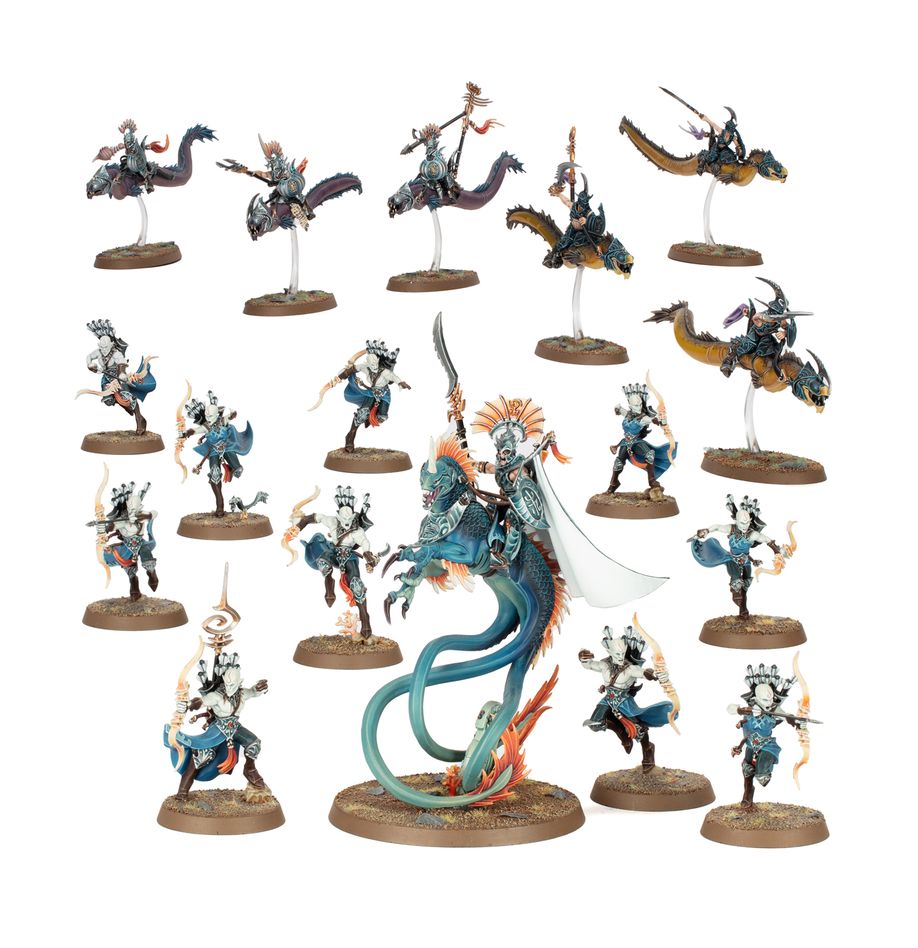 Warhammer Age of Sigmar Spearhead: Idoneth Deepkin: Akhelian Tide Guard