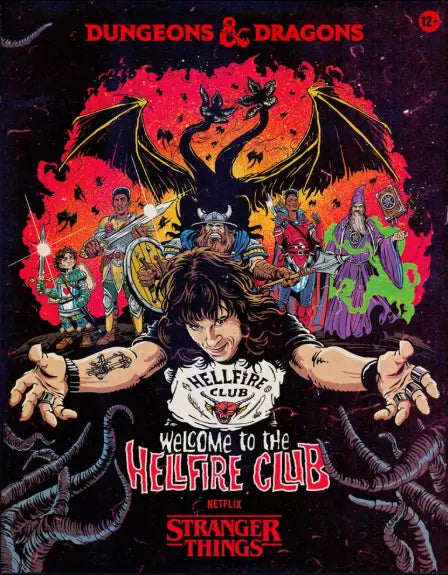 D & D Stranger Things: Welcome to the Hellfire Club Board Game