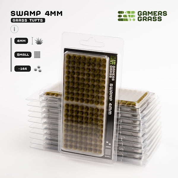Gamers Grass Tufts 4mm Swamp Small