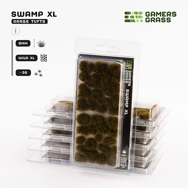 Gamers Grass Tufts 8mm XL Swamp Wild