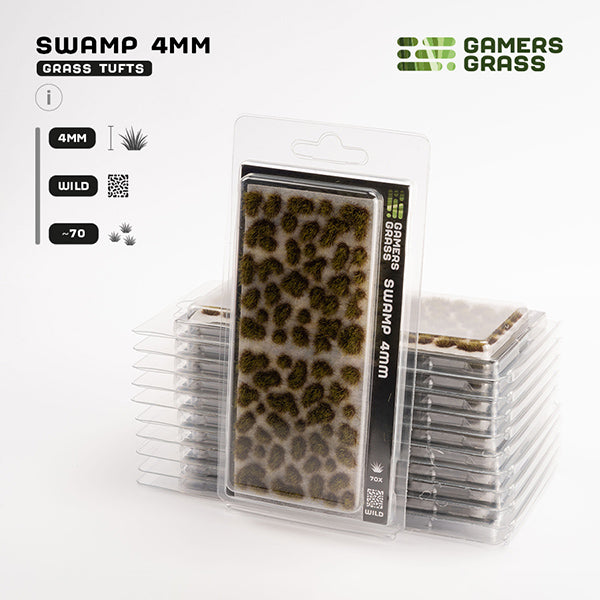 Gamers Grass Tufts 4mm Small Swamp