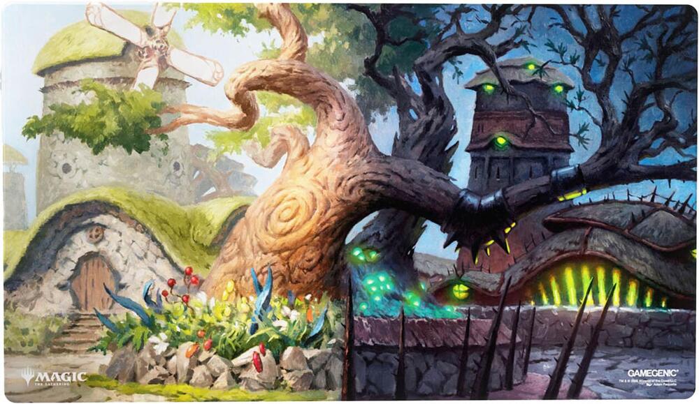 MTG Shiny Lorwyn Eclipsed Temple Garden Playmat