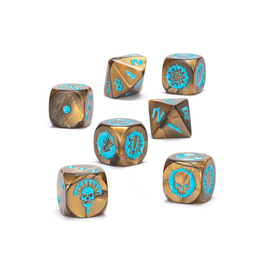 Warhammer: Blood Bowl: Tomb Kings Team Dice Set
