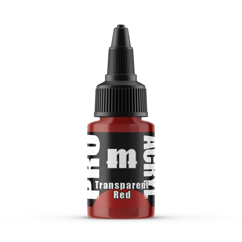 Monument Hobbies: Pro Acryl: Transparent Red