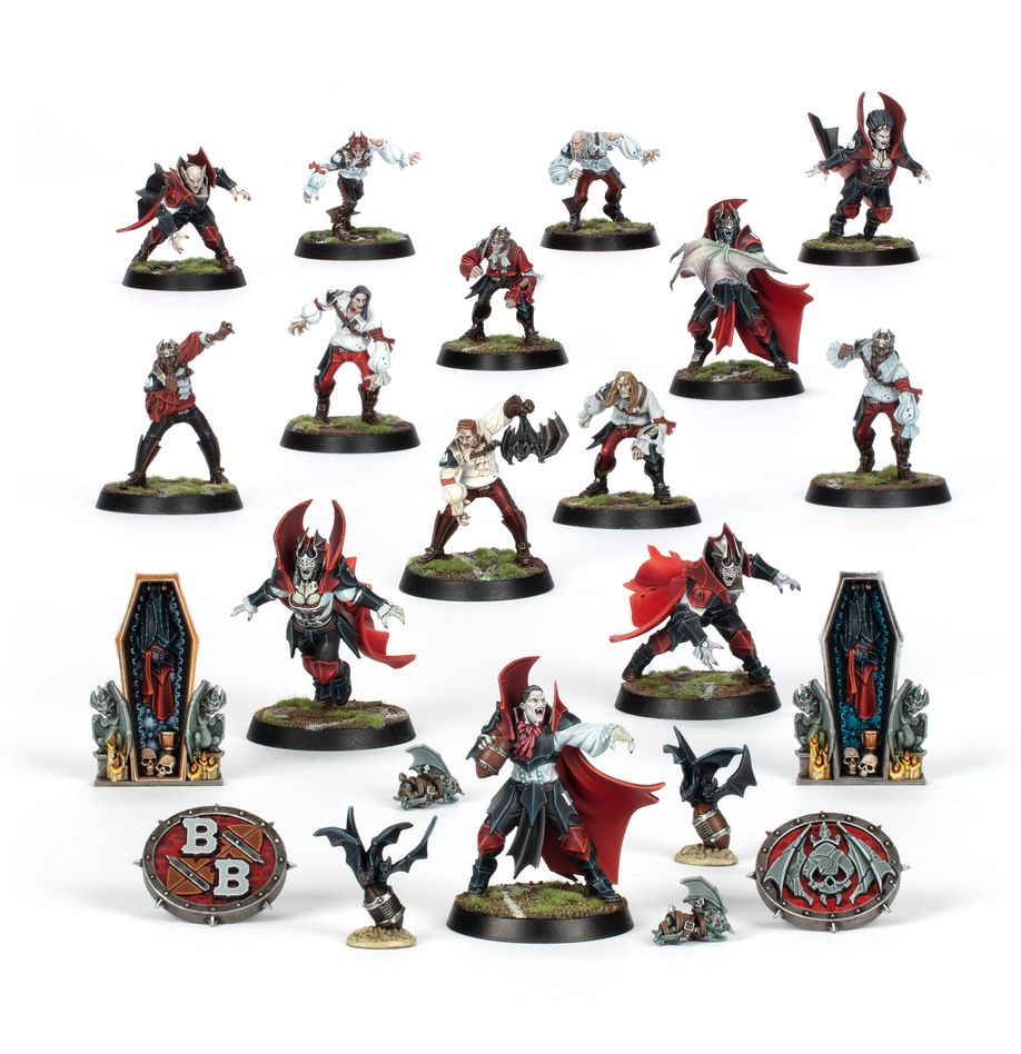 Warhammer: Vampire Blood Bowl Team: The Drakfang Thirsters