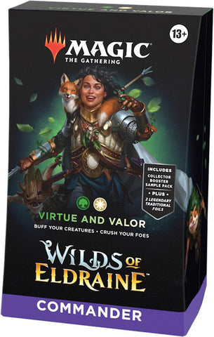 Wilds of Eldraine Commander Virtue and Valor
