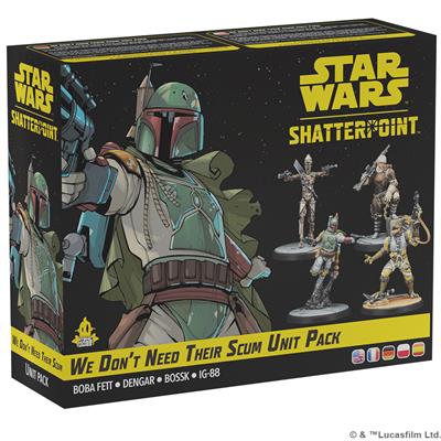 Star Wars Shatterpoint We Don’t Need Their Scum Unit Pack