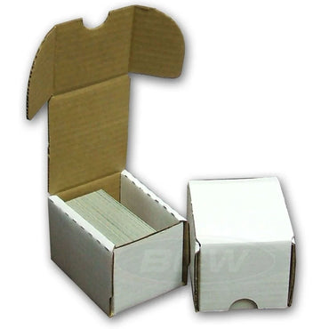 BCW White Storage Box 100 Count