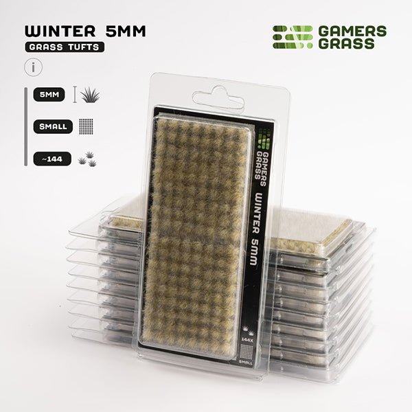 Gamers Grass Tufts 5mm Small Winter