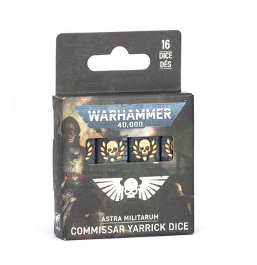 Warhammer: 40k: Astra Militarum: Commissar Yarrick Dice