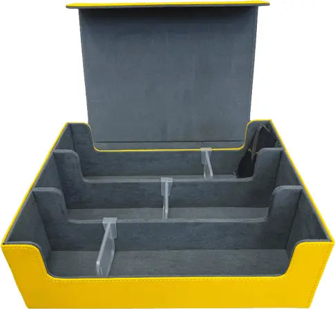 1800 Count 3-Row Deck Box Yellow/Grey