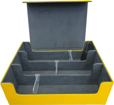 1800 Count 3-Row Deck Box Yellow/Grey
