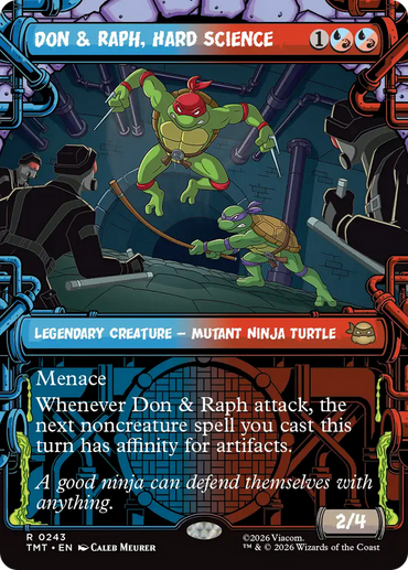 Don & Raph, Hard Science (Showcase) [Teenage Mutant Ninja Turtles]