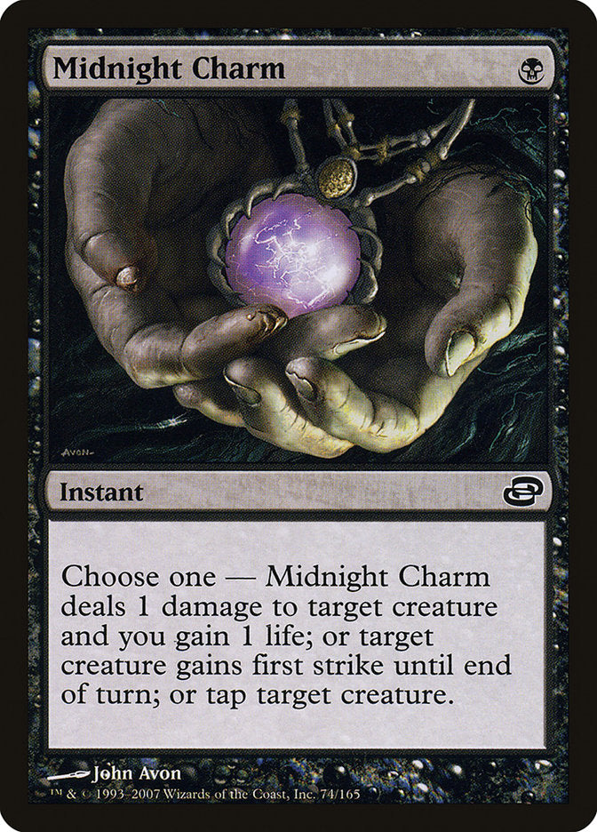 mtg charm cards Midnight Charm [Planar Chaos]