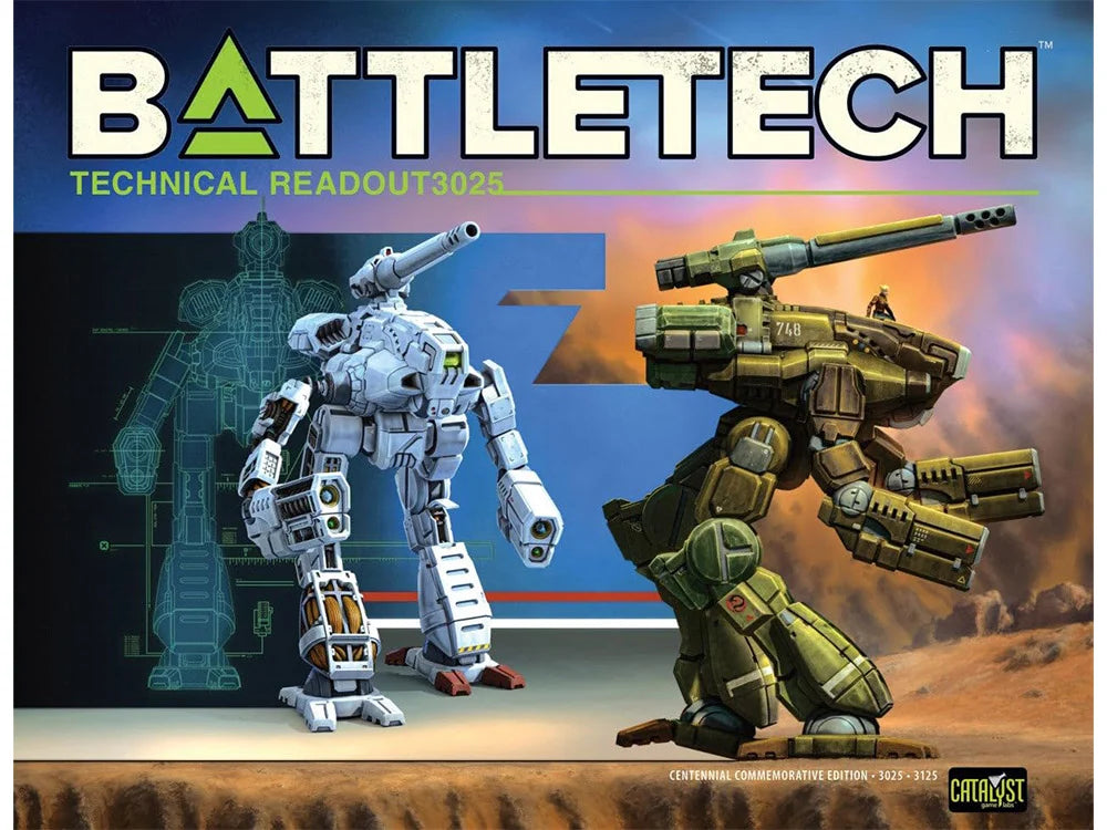 Battletech Technical Readout 3025: Centennial Commemorative Edition