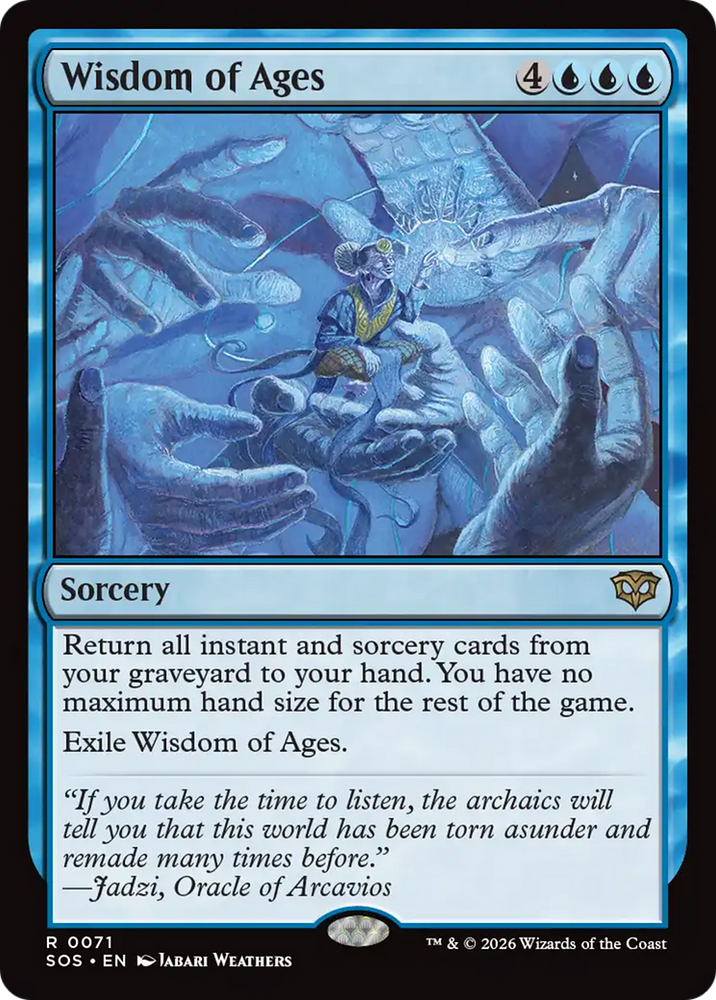 Wisdom of Ages [Secrets of Strixhaven]