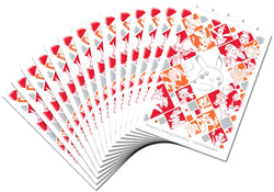 Card Sleeves - Just My Type (Fire)