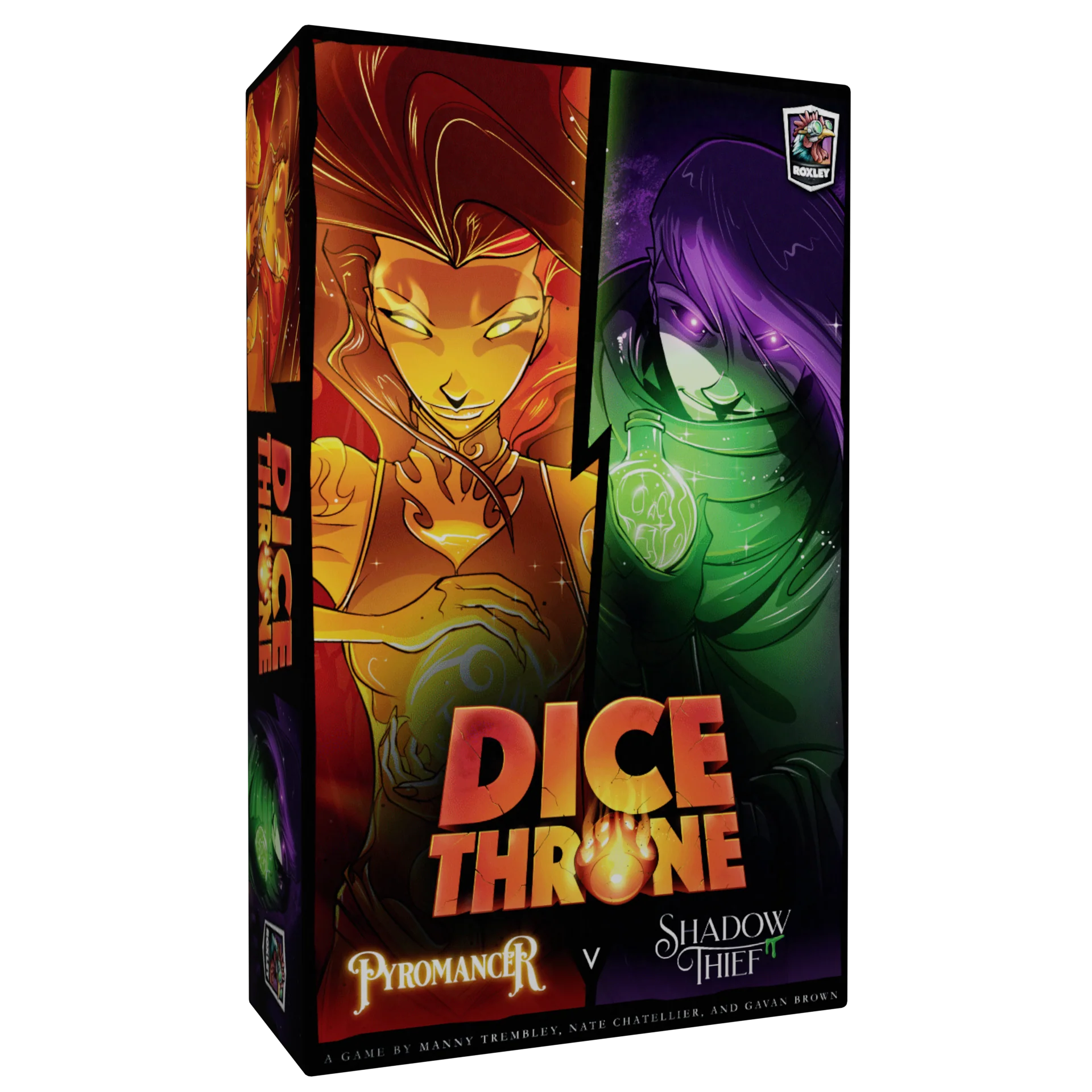 Dice Throne: Pyromancer v Shadow Thief