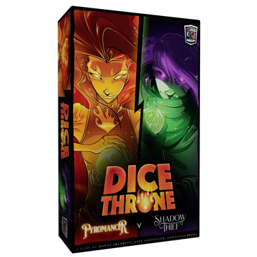 Dice Throne: Pyromancer v Shadow Thief