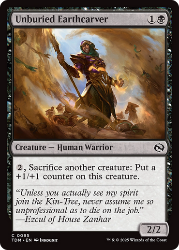 Unburied Earthcarver [Tarkir: Dragonstorm]