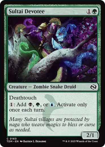 Sultai Devotee [Tarkir: Dragonstorm]